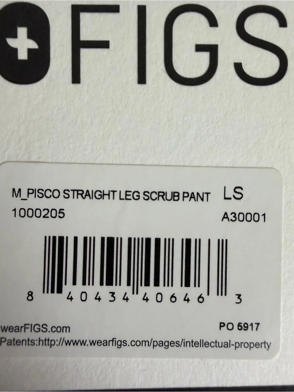 Figs Pisco Straight Leg Scrub Pant Men’s Large Short NWT Rust Orange